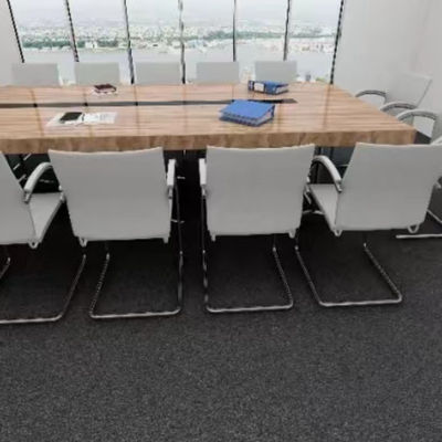 Tapis modulaire de bureau 50x50 avec carreaux de revêtement de sol en nylon rectangulaire amovible