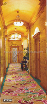 Tapis de couloir d'hôtel fabriqué à la machine dans le style Jacquard pour vos besoins