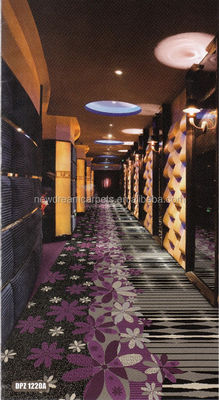 Tapis de couloir d'hôtel fabriqué à la machine dans le style Jacquard pour vos besoins