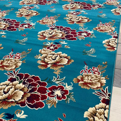 OEM ODM Modèles personnalisés 4 * 25 Roll Axminster Mosquée tapis de prière pour la mosquée musulmane