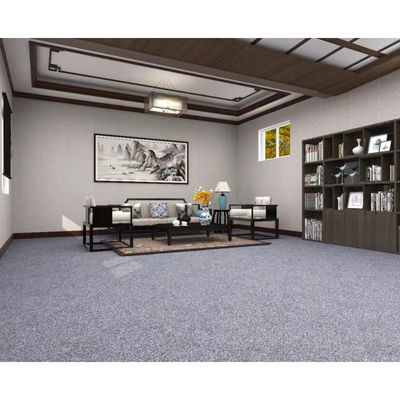 Des carreaux en nylon de couleur pure de 25*100 cm parfaits pour les tapis modulaires de bureau