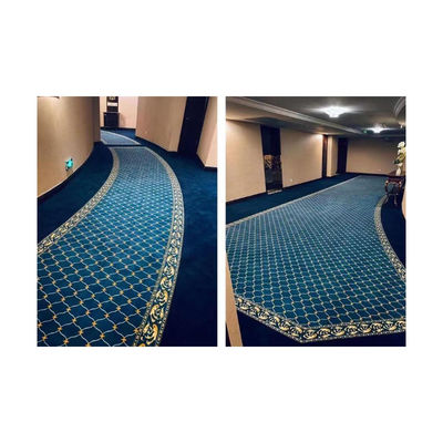 Tapis ignifuge résistant aux taches moderne pour les planchers d'hôtel dans les milieux commerciaux