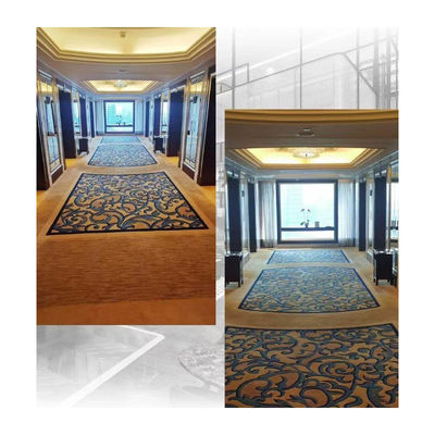 Rectangle WILTON 4m en nylon résistant au feu tapis mur à mur pour bâtiments commerciaux