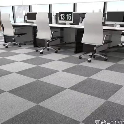 Tapeau de bureau modulaire de luxe carreaux amovibles 50x50 avec pile simple boucle