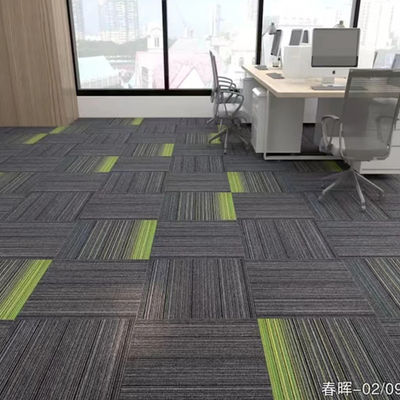 Tapeau de bureau modulaire de luxe carreaux amovibles 50x50 avec pile simple boucle