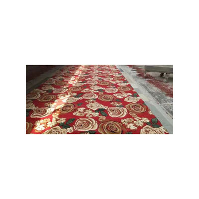 4*25 tapis de prière de la mosquée à machine à rouleaux tissés lavables pour motifs personnalisés