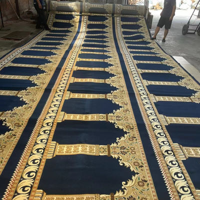 80% de laine et 20% de nylon mousse douce moquette de la mosquée motif de puzzle pour mur à mur Meilleurs prix