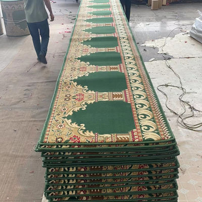 80% de laine et 20% de nylon mousse douce moquette de la mosquée motif de puzzle pour mur à mur Meilleurs prix