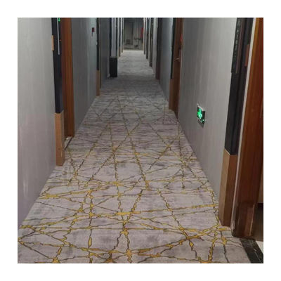 1360g/m2 Poids de pile Plancher commercial ignifuge 100% laine 4m Nylon Tapis mur à mur