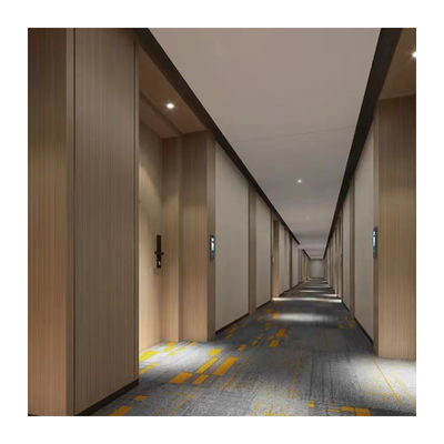 Hôtels cinq étoiles plancher commercial WILTON tapis ignifuge avec support d'action