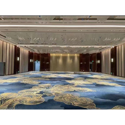 Tapis résistant au feu pour plancher commercial, forme rectangulaire et tapis en nylon mur à mur
