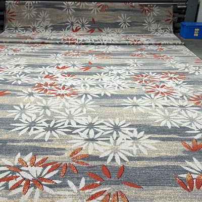 Modèle géométrique réversible 80%Laine 20%Nylon Broadloom Machine Fabriqué Tapis Axminster