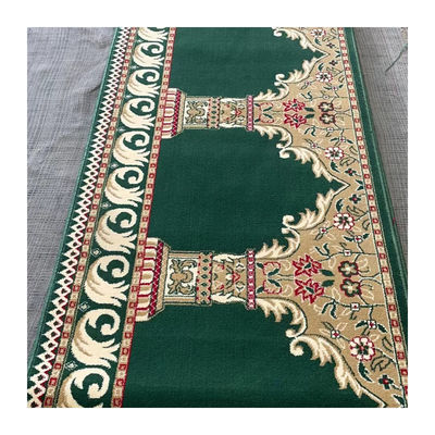 Tapis doux de mosquée mur à mur de nombreuses couleurs avec pile coupée et prix abordable