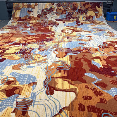 Salle de banquet Lobby Luxe en laine ignifuge Tapis Axminster avec taille personnalisée supportée