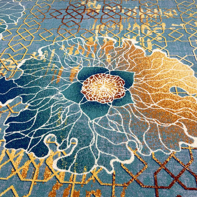 Taille personnalisée en laine Tapis d'hôtel Axminster pour le couloir du hall de banquet en 5 étoiles