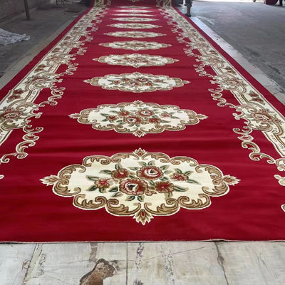 Des prix abordables MACHINE MADE Moderne style Mosquée Tapis mur à mur dans de nombreuses couleurs