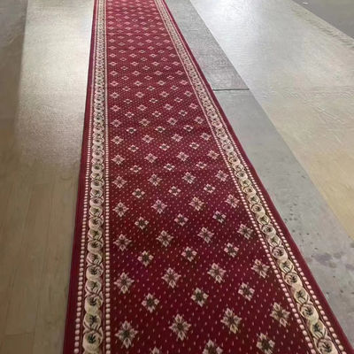 Couverture de sol moelleux tapis de mosquée de couleur personnalisée et pile moyenne avec de nombreuses couleurs