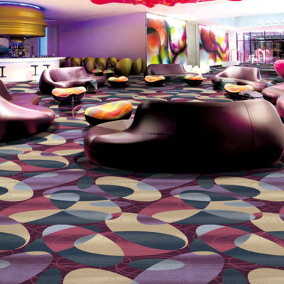 1200g/m2 Poids de la laine Casino Tapis d'exposition mur à mur pour l'intérieur du restaurant