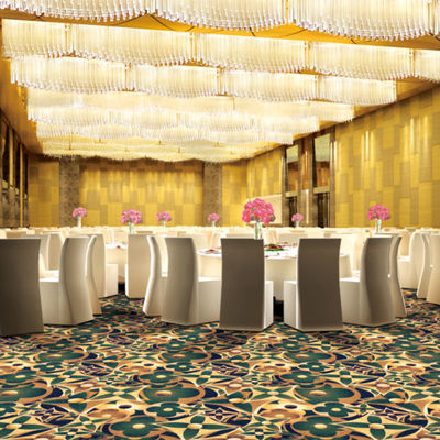 1200g/m2 Poids de la laine Casino Tapis d'exposition mur à mur pour l'intérieur du restaurant