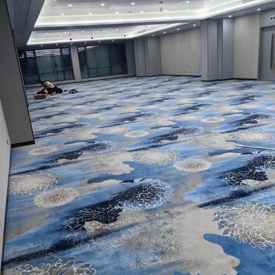 Tapis imprimé par couleur fluorescent de 8 à 15 mm pour lutter contre les ravageurs dans le couloir de l'hôtel