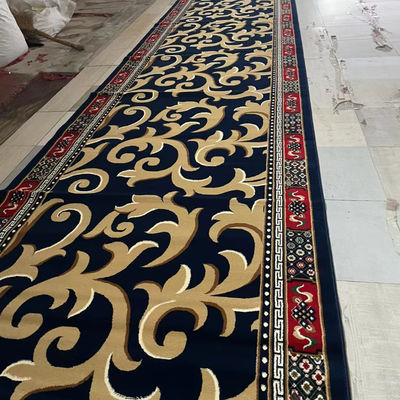Tapeau à moquette en fil doux à moquette pour tapis de prière mur à mur en couleur personnalisée