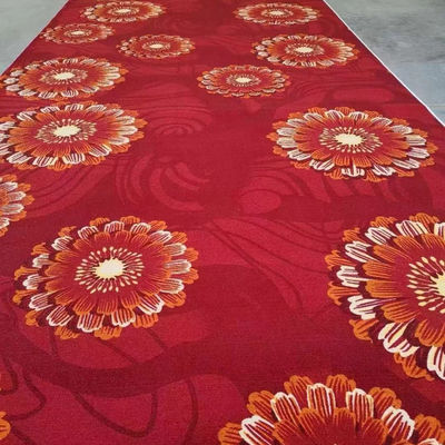 Conception personnalisée de style de luxe Matériau nylon/laine Tapis Axminster pour plancher d'hôtel