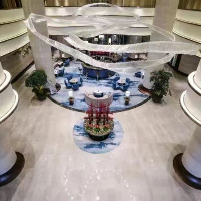 Tapis en laine résistant au feu pour les salles de banquet des hôtels 5 étoiles