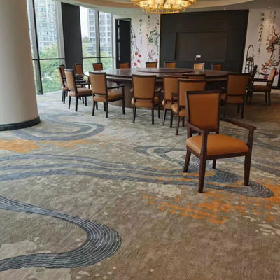 Tapis en laine résistant au feu pour les salles de banquet des hôtels 5 étoiles