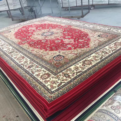 Prière de style mosquée tapis de style européen pour la prière mur à mur en couleur personnalisée