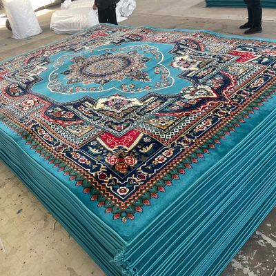 Prière de style mosquée tapis de style européen pour la prière mur à mur en couleur personnalisée