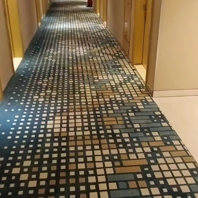Hôtel 5 étoiles Corridor Haute pile Luxe Tapis imprimé Axminster Paroi à paroi