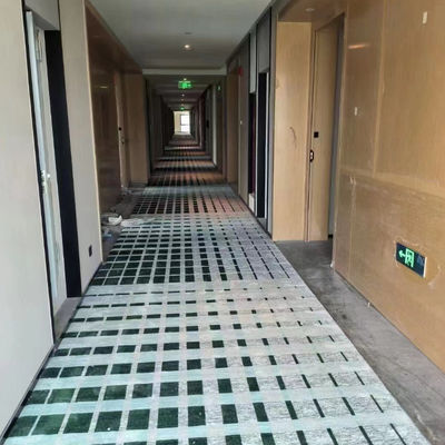 Hôtel 5 étoiles Corridor Haute pile Luxe Tapis imprimé Axminster Paroi à paroi