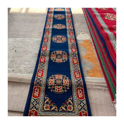 Salle de prière Tissu souple pour la mosquée Tissu de tapis en nylon pour l'église