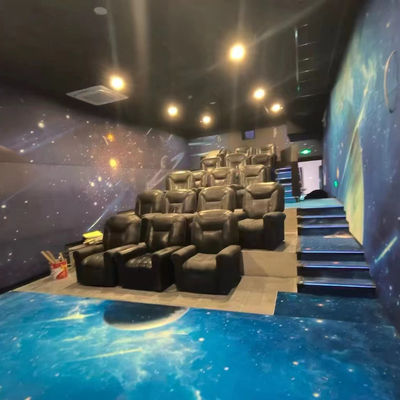 Densité 1200g Non glissante 80% laine 20% nylon tapis de motifs hôteliers Tapis mur à mur pour cinéma et théâtre