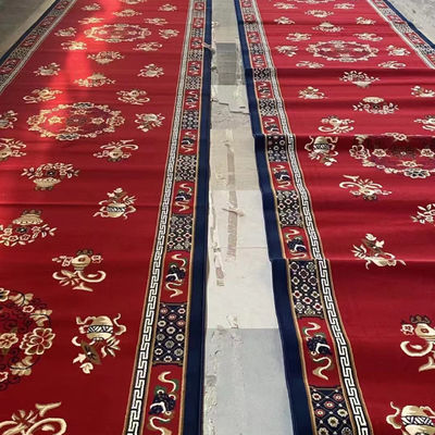 Rouleau de tapis de prière mur à mur pour les mosquées