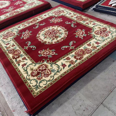 Tapeau de prière musulman personnalisable lavable mur à mur tapis en rouleau tapis de mosquée