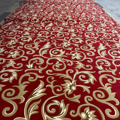 Tissus de tapis doux pour salle de prière style mosquée commerciaux