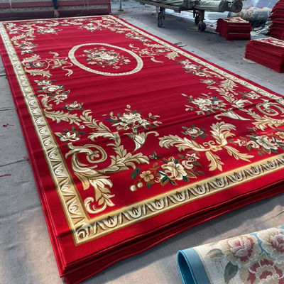 Tissus de tapis doux pour salle de prière style mosquée commerciaux