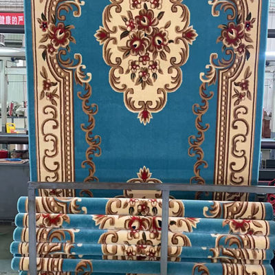 Tissus de tapis doux pour salle de prière style mosquée commerciaux