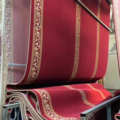 Salle de réunion design de la mosquée musulmane tapis de prière avec motif de puzzle et taille personnalisée