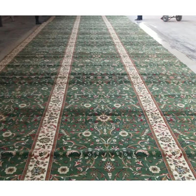Salle de réunion design de la mosquée musulmane tapis de prière avec motif de puzzle et taille personnalisée