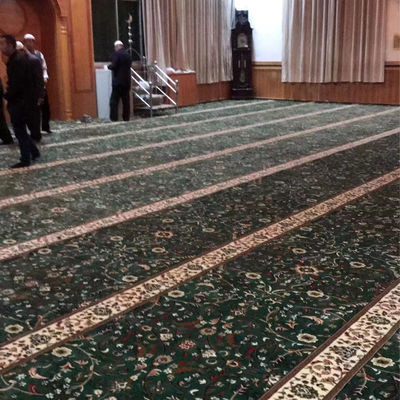 Salle de réunion design de la mosquée musulmane tapis de prière avec motif de puzzle et taille personnalisée