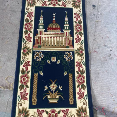 Design de la mosquée musulmane rectangulaire sur mesure Tapis de prière de la mosquée et de la salle de réunion Tapis de mosquée