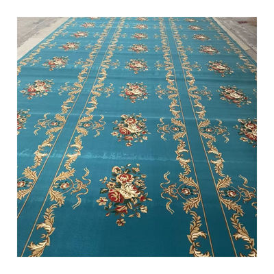 80% de laine et 20% de nylon Salle de réunion de la mosquée musulmane Design de la mosquée tapis de prière