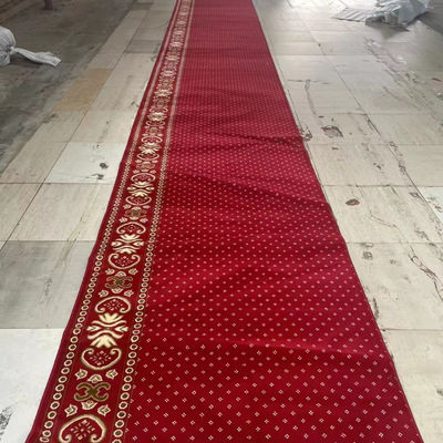 80% de laine et 20% de nylon Salle de réunion de la mosquée musulmane Design de la mosquée tapis de prière