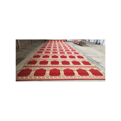 80% de laine et 20% de nylon tapis de prière de mosquée pour la conception de la mosquée musulmane sur mesure