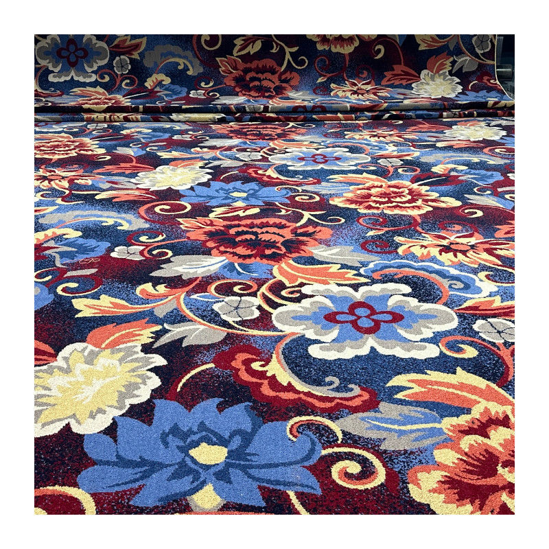Tapis personnalisé pour le couloir du hall d'entrée du banquet commercial 5 étoiles