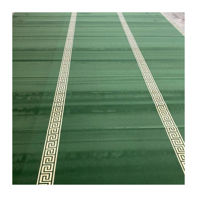 Antimicrobien Rectangle Mosquée Rouleau de tapis de prière pour l'installation mur à mur