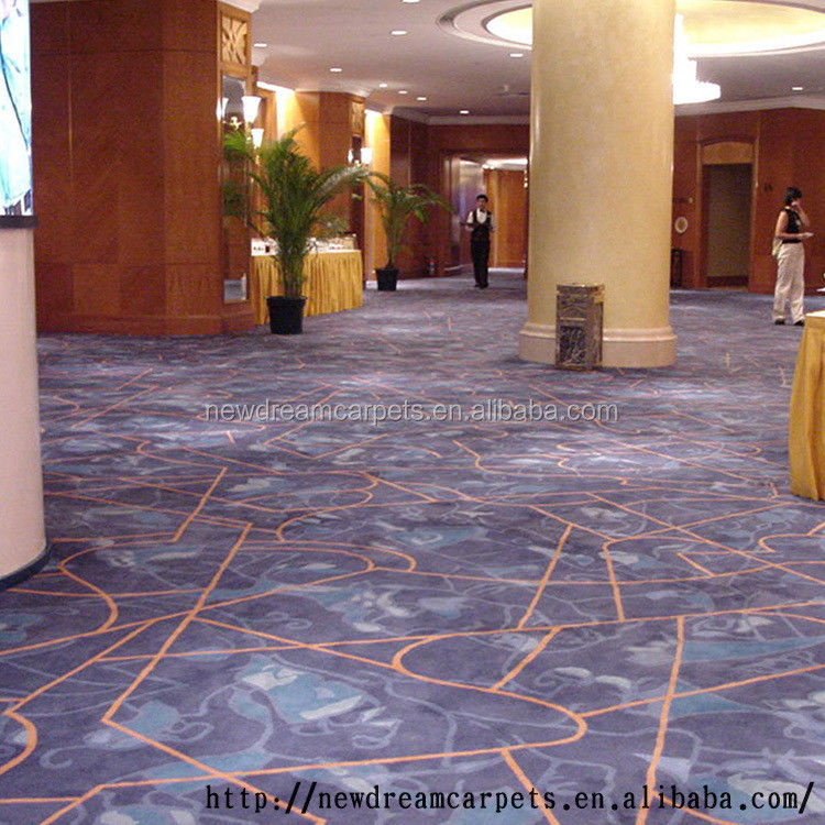Tapis en viscose touffé à la main pour chambre d'hôtel et service d'appel à tout moment