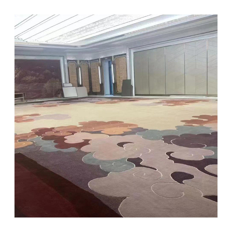 Tapis en laine tufté à la main pour le salon d'hôtel